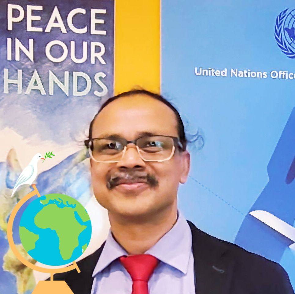 Prof. Bivash Panday, Founder-President (UHF-UGI Canada) and UN Volunteer